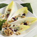 Belgian Endive with Roquefort, Walnuts and Cranberries